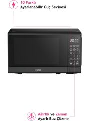 Altus Almd 20 SX Dijital Ekranlı Mikrodalga Fırın