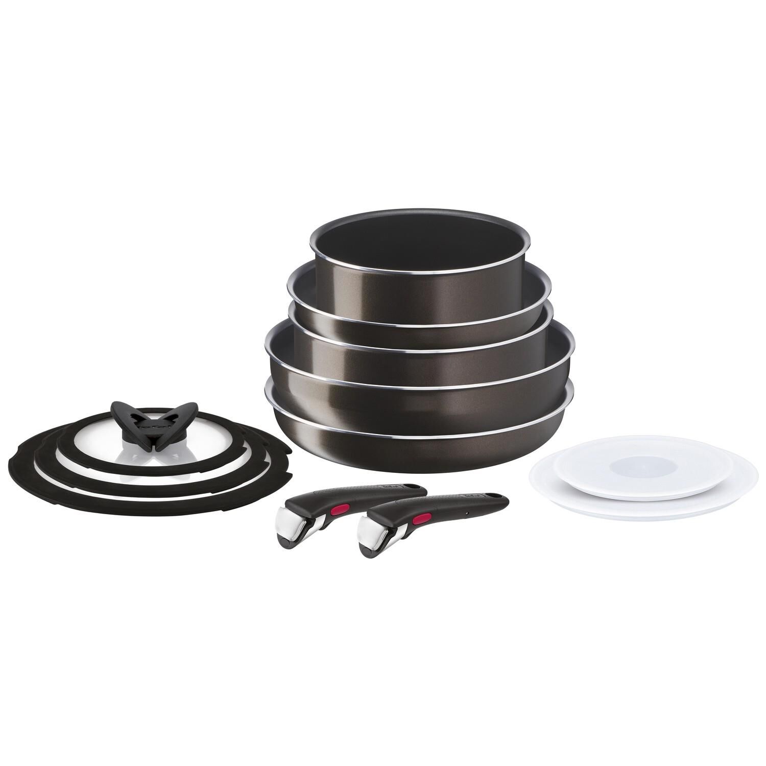 Tefal L15096 Ingenio Titanyum 2X XL Intense Büyük Tava ve Tencere Seti 12 Parça