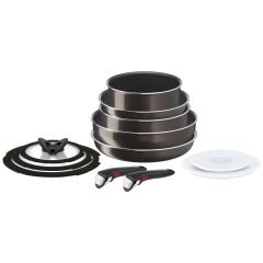 Tefal L15096 Ingenio Titanyum 2X XL Intense Büyük Tava ve Tencere Seti 12 Parça