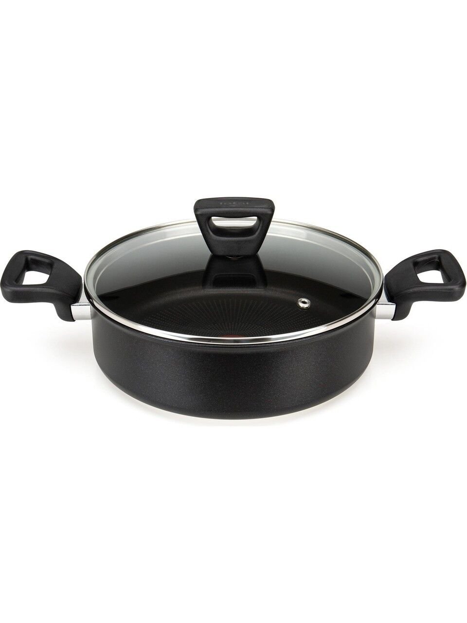 Tefal 3X Titanium Force Kapaklı Kısa Tencere 24 CM