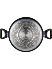 Tefal 3X Titanium Force Kapaklı Kısa Tencere 24 CM