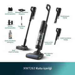 Philips XW7263/11 Aqua Trio Islak Kuru Şarjlı Dikey Süpürge