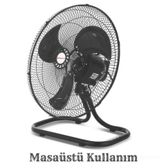 Conti CSF-410 Sanayi Tipi Vantilatör 3 Farklı Kullanım seçeneği