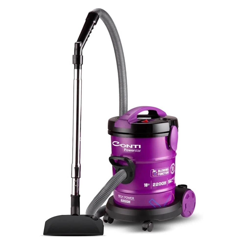 Conti CS-102 Power Star Elektrikli Kovalı Süpürge Mor