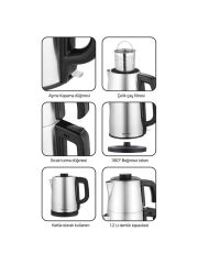 Conti CTM-125 Tealine Çelik Çaycı Inox