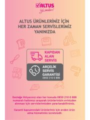 Altus AL 45 T Midi Fırın Beyaz