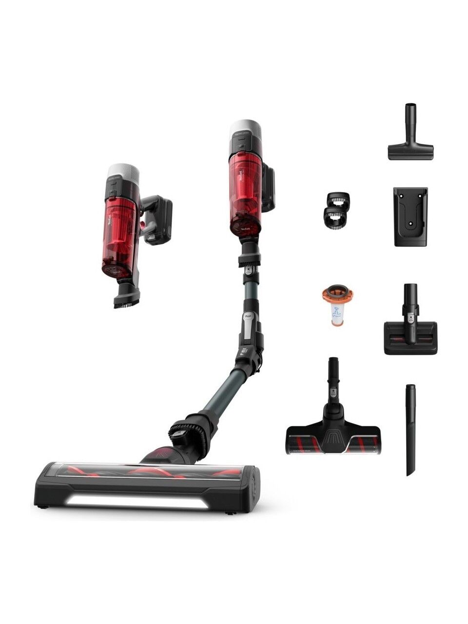 Tefal TY2098WO X-Force Flex 9.60 Animal Care 100 Air Watt Kablosuz Şarjlı Dikey Süpürge