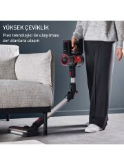 Tefal TY6T90TR X-Force Flex 8.60 Max Aqua Kablosuz Şarjlı Dikey Süpürge
