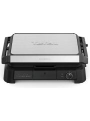 Tefal SuperGrill 3in1 XL 8 Porsiyon Kapasiteli 2200 Watt Barbekü Izgara ve Tost Makinesi - Inox