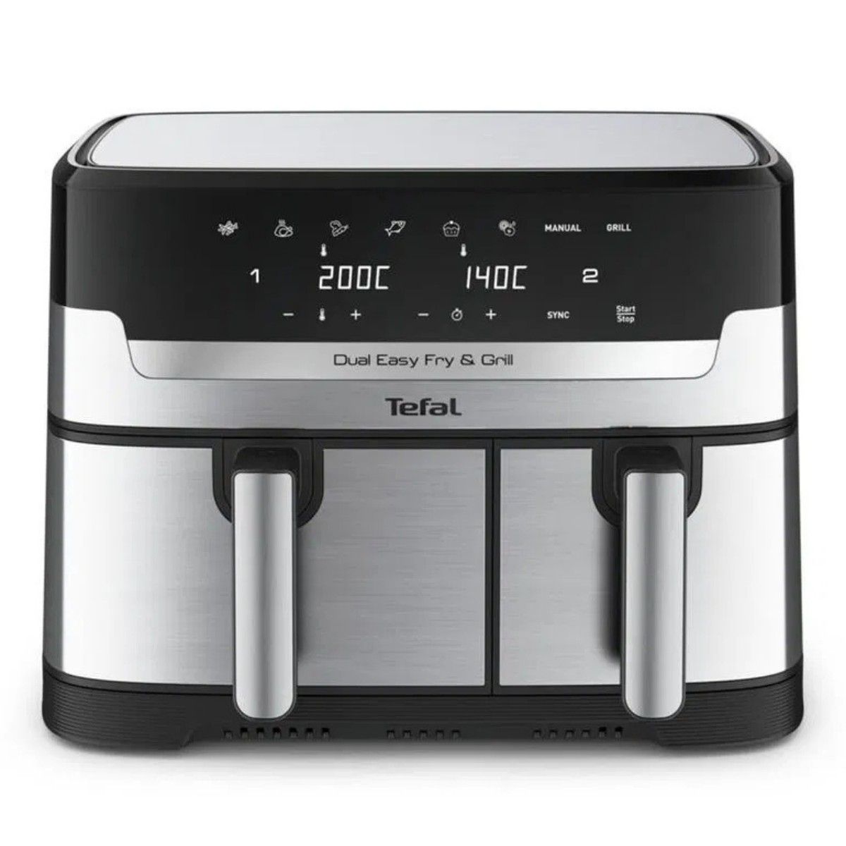 Tefal EY905D10 Easy Fry Dual Çift Hazneli Az Yağlı Fritöz - 8.3L